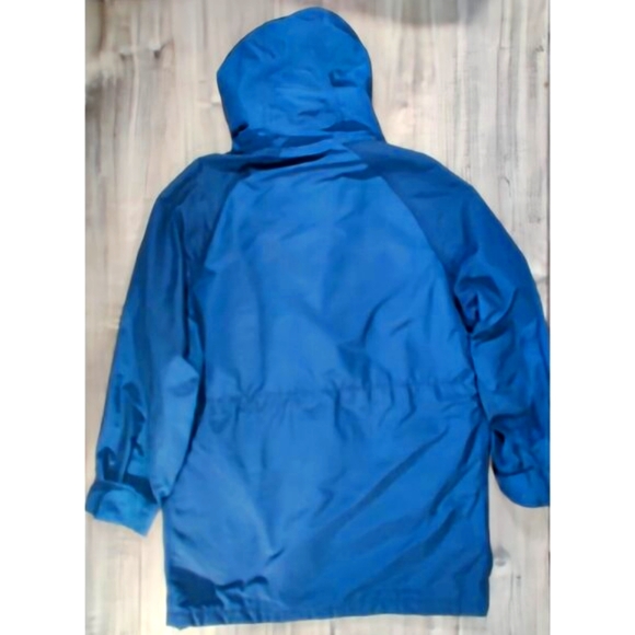 Vintage Woolrich Hooded Parka Jacket size M, Blue - Picture 6 of 9